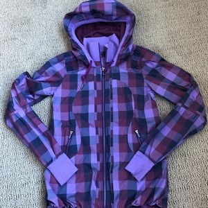 Lululemon Track and Field Purple Jacket - Size 4